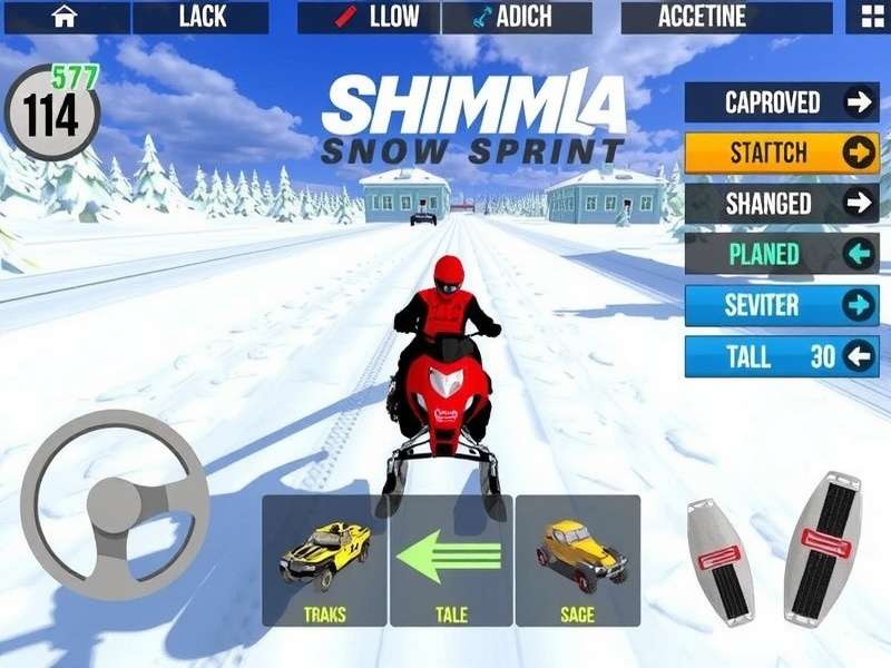 Shimla Snow Sprint Vehicle Customization