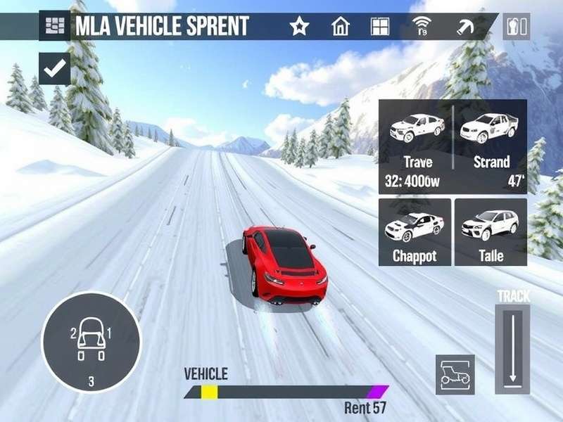 Shimla Snow Sprint Gameplay Screenshot
